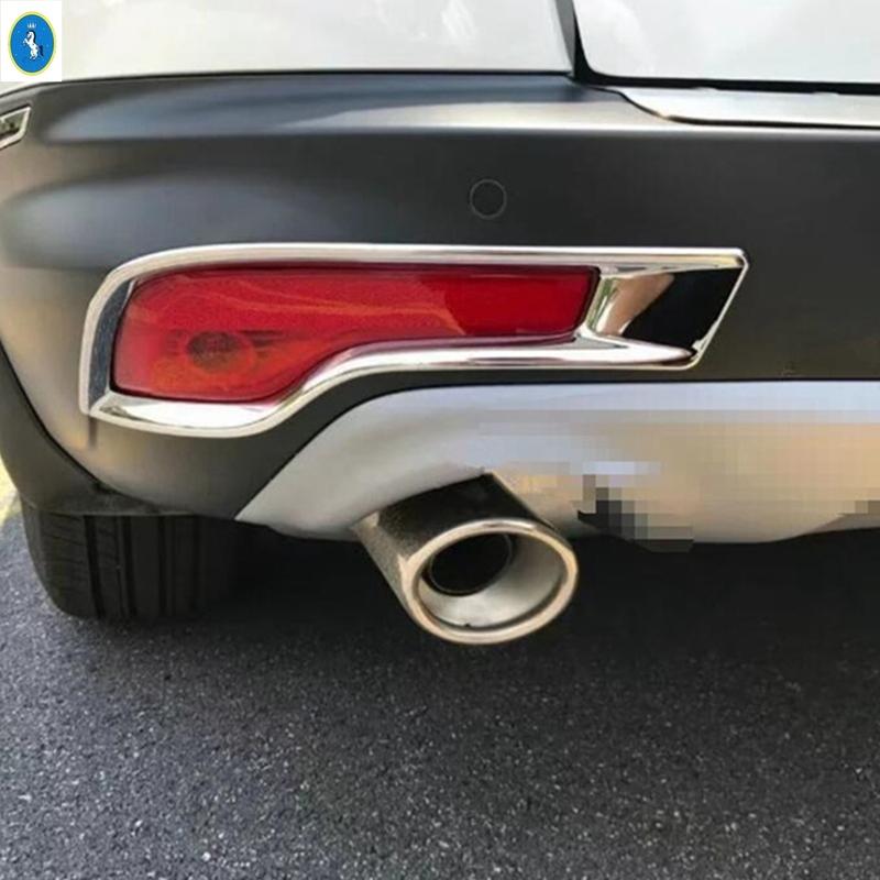 Kryt ozdobného rámečku zadního mlhového světla nárazníku pro Honda CRV CR-V 2017 2018 Lesklé vnější doplňky