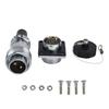 Waterproof Aviation Connector Male Plug Female Socket Panel Mount Connector  Wiring Connecting