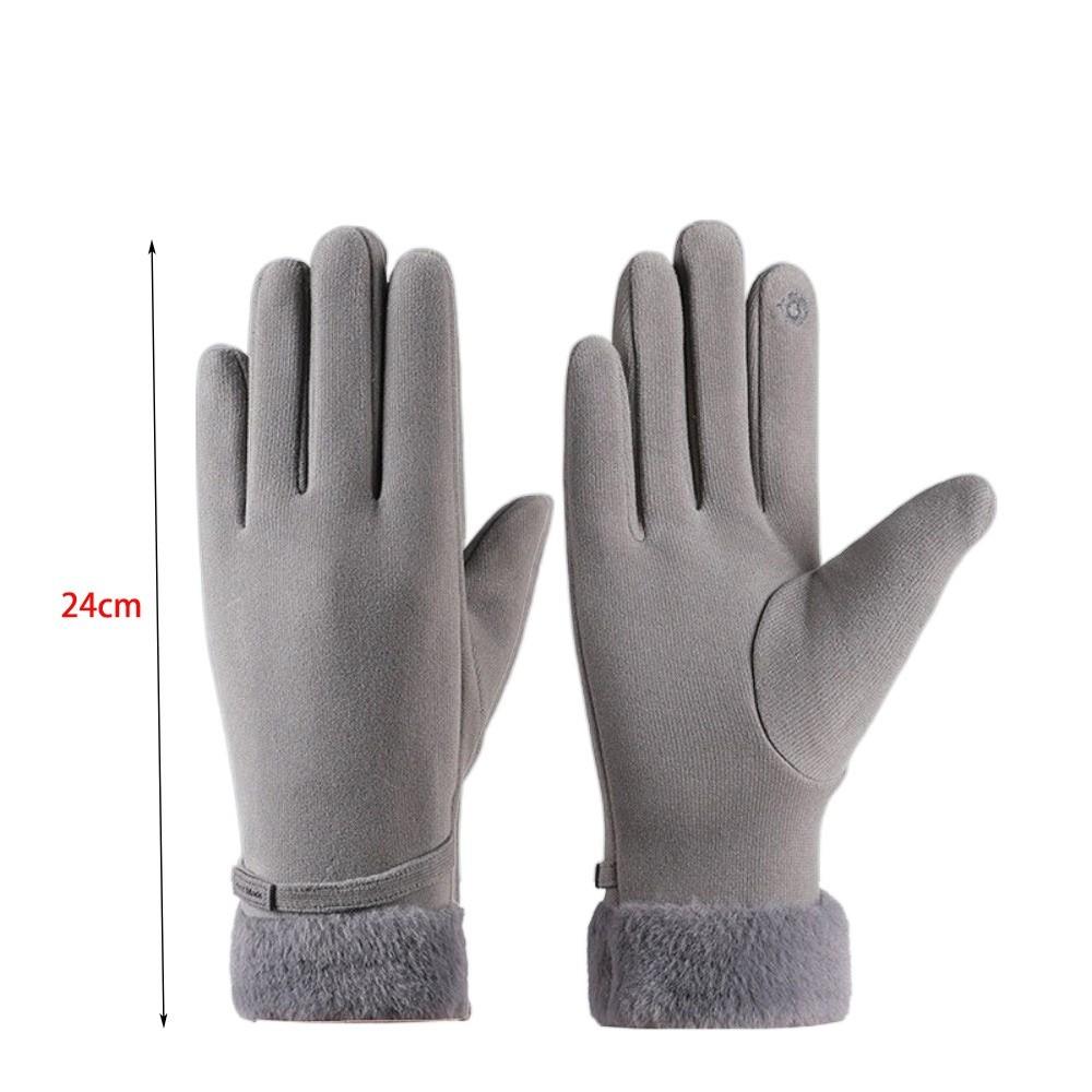 Warm Winter Gloves Touchable Screen Skiing Gloves Full Finger Gloves  for Outdoor Cycling Skiing