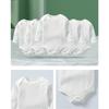 Long Sleeves Baby Bodysuits 100% Cotton Solid White Color Newborn Baby Boy Girl Rompers Infant Jumpsuit 0-24 Moth