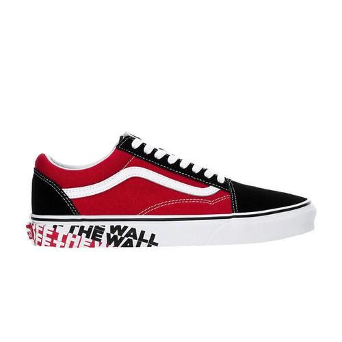 

Vans Мужская обувь Old Skool OTW Sidewall VN0A38G1VRH EU 35 красный/чёрный
