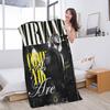 Rock Band A-N-Nirvana Beach Towel Colorful Bath Towels for Girl Microfiber Quick Dry Custom Sand Free Beach Yoga Spa Gym Pool