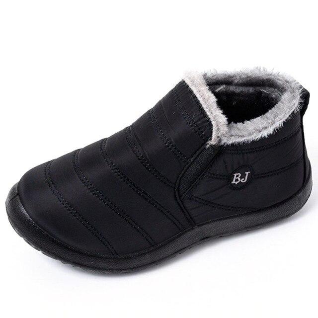 Winter Sneaker Men Casual Shoes For Men Waterproof Shoes Men Keep Warm Men 'S Sneaker Thick Fur Snow Shoes Platform Male Footwear