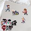 10/50pcs Cartoon Ninja Kidz Stickers for DIY Luggage Laptop Skateboard Motorcycle Bicycle Sticker