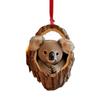 Adornos Navideños Acrílico Dibujos Animados Bosque Acrílico Adornos Navideños Decoración de Temporada para Árbol Techo Patrón Lindo Recuerdo