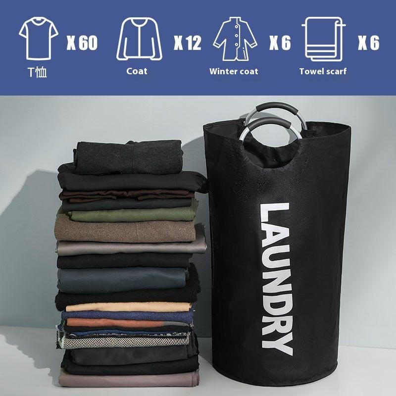 Oxfordcloth laundry bag Waterproof Laundry Basket foldable clothes bucket large-capacity dirty clothes basket Bathroom stora bag