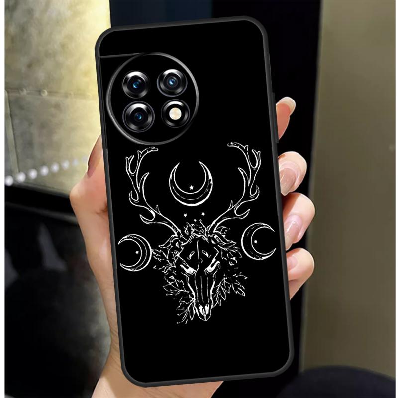 Witchcraft Occult Pentagram Cover For OnePlus Nord CE 4 2 3 Lite N10 N20 N30 OnePlus 13 12 11 10 Pro 10T 8T 12R 13R Case