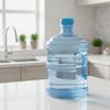 Dispenser Bottle Refillable Water Jug with Handle Transparent for Home