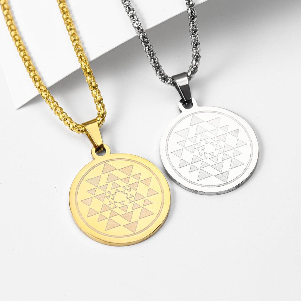 Sri Lankan and Mandala Necklace Pendant DIY Jewelry Accessories