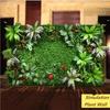 Flower Artificial Eucalyptus Carpet 60*40cm Artificial Fern Grass  Privacy Screen