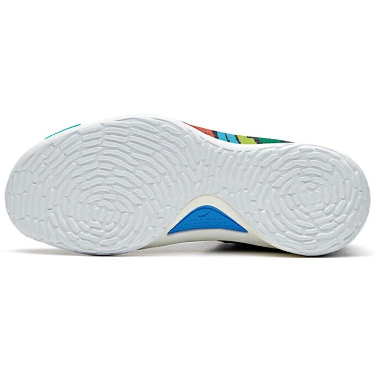 Anta KT5 KT Rainbow Black History Month Synthetic Leather High top Basketball Shoes Men's Black 112011101-2