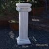 Adornos de Jardín de Columna Romana Retro Europeos: Base para maceta y Exhibición de boda