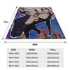 Cartoon Manga Dandadan Action Comedy Creative Blanket Fleece Sofa Throw Blanket for Couch Bedding Travel Throws Bedspread Quilt