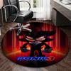 1 szt. Sonic the Hedgehog Sonic 3 Okrągły Dywanik - Design Anime Mata pod Krzesło Biurowe, Antypoślizgowy Dywanik do Dekoracji Domu, Salonu, Sypialni, Pokoju Gier