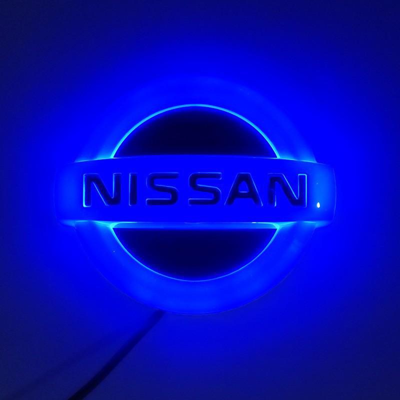LED 4D Luminous Rear Tail Light for Nissan Car Logo
