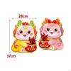 2 Pieces Year Door Sticker Traditional Chinese Decoration Decals for Living Room