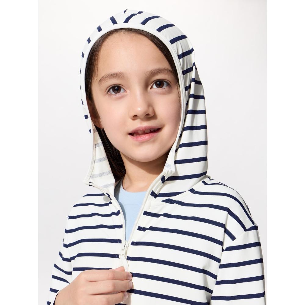 Uniqlo Japan Air Rhythm Uv Cut Full Zip Hoodie