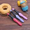 9 In 1 USB Light Up Crochet Hooks Knitting Needles LED Sewing Tools Set DIY Weaving Sweater Tools Kit Sewing Accessories