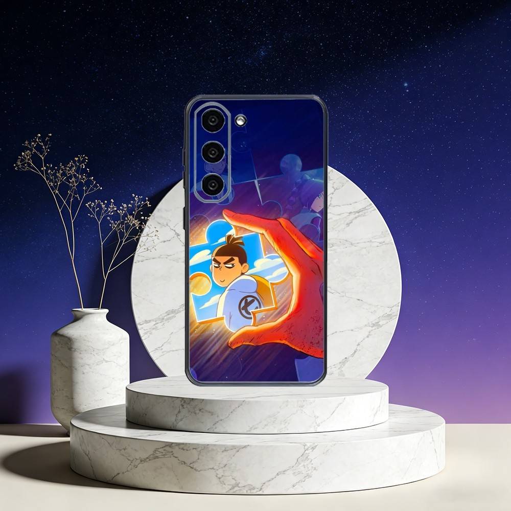 Scissor Seven Phone Case For Samsung Galaxy A73,A72,A71,A70,A53,A52,A51,Others Soft Black Cover