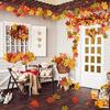 Silk Maple Leaves Artificial Plants for Home Vases Wedding Bridal Garland Decoration Diy Hairpin Gift Box Hot Sales High Quality
