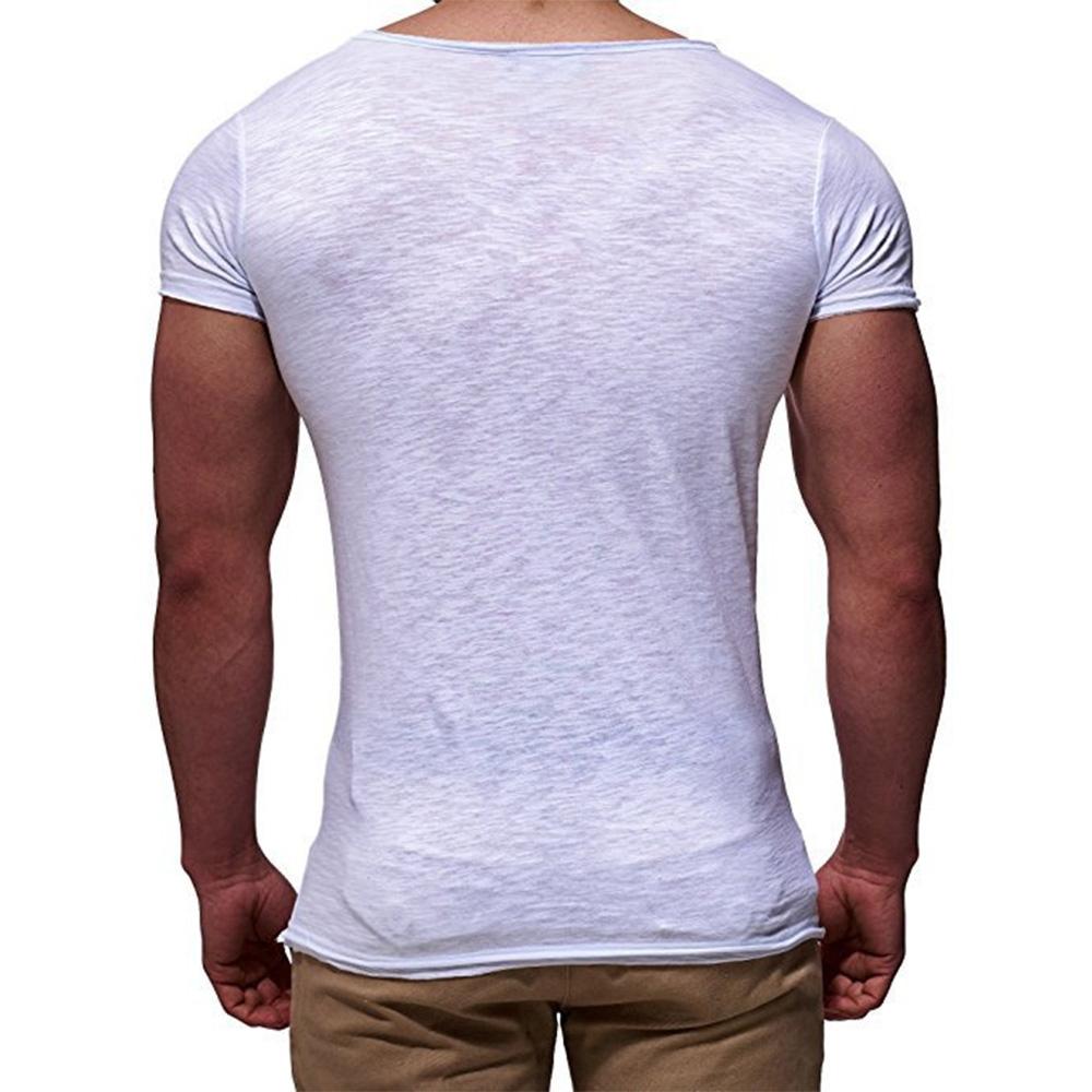 Летняя мягкая спортивная футболка для мужчин — фото 6