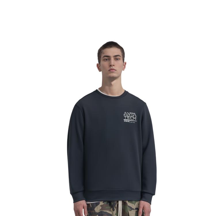 Anta Variety Training Collection Sweatshirt Men's Basic Black 152317725-3