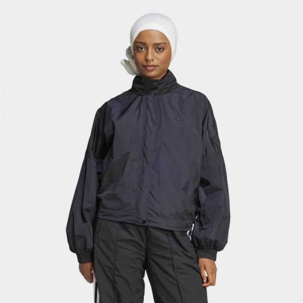 New Originals Adicolor Woven Nylon Outline Trefoil Windbr ...