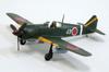 Aoshima Bunka Kyozai Aircraft Series 4 Type 5 Fighter Model Kit (AOSHIMA) 1/72 No. Ki-100-1 (Colored)