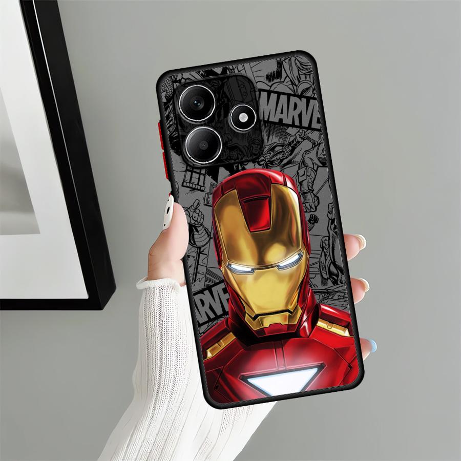 Funda Phone Cover Case for Xiaomi Redmi Note 14 9S 12 10 11 13C 14C A4 13 Pro Plus Marvels Spider-Man Groot