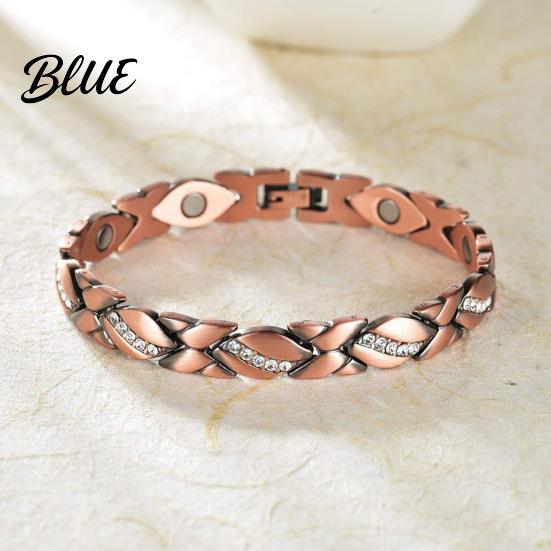 Galvanische Sieraden Dames Armband Micro-gezet Strass Ingelegd Blad Accessoire Ontwerp