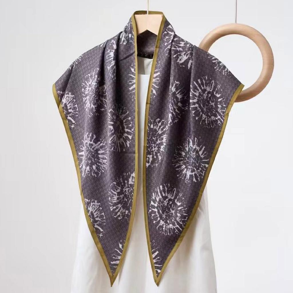 Waist Accessories Triangle Silk Scarf Waist Seal Women'S Decoration With Dress Waist Belt Accessories Scarf Vintage Polka Dots