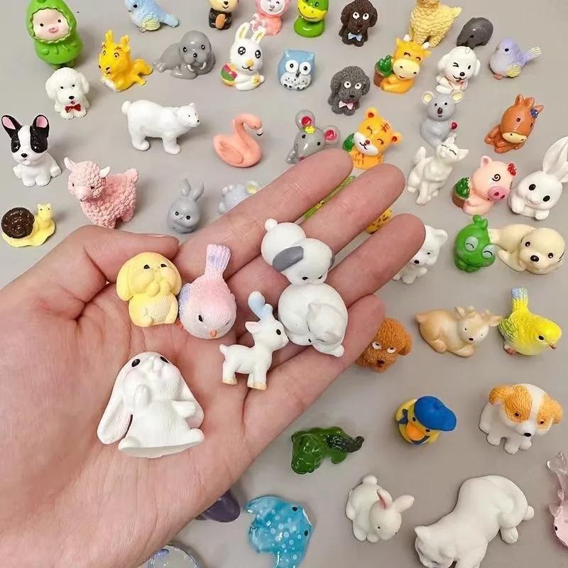10/20/30Pcs Cute Animal Blind Bag Mini Blind Box Toys Simulation Animal Model Toys Kids Birthday Gifts Surprise Blind Bag Random