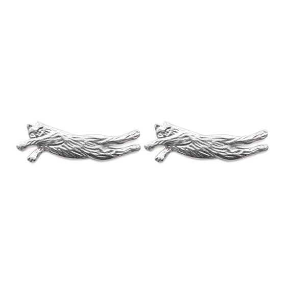 Keystone Aluminum Cutlery Rest Cat Silver W9xD0.4xL3cm KI052076