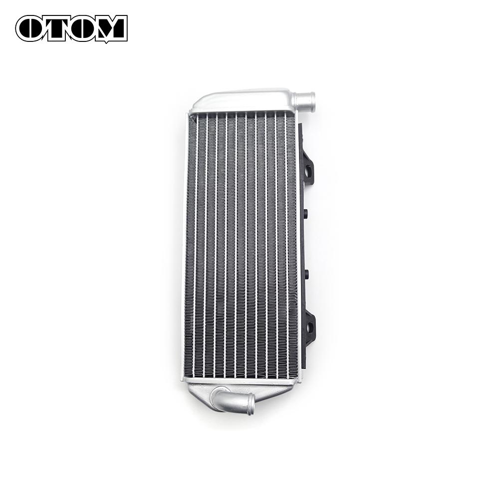

OTOM Motorcycle Radiator For KTM SX XCW TPI XC EXC TC TE TX MC EC 125 150 250 300 Left Right Aluminum Water Tank Cooling Cooler Left Radiator 223