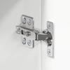Bathroom Mirror Cabinet TULUM High Gloss White 60 x 16.5 x 78 cm