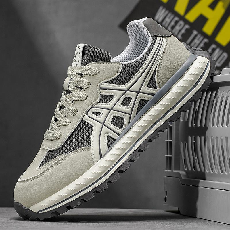 Retro Lightweight Casual Dad Shoes Four Seasons New Korean Version Platform Sports Shoes Round Head Lace-up Casual Sports Shoes