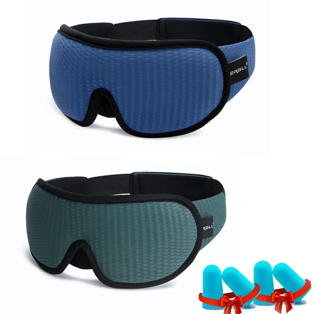 3D Sleeping Mask Block Out Light Sleep Mask for Eyes Soft Sleeping Aid Eye Mask for Travel Eyeshade Night Breathable Slaapmasker