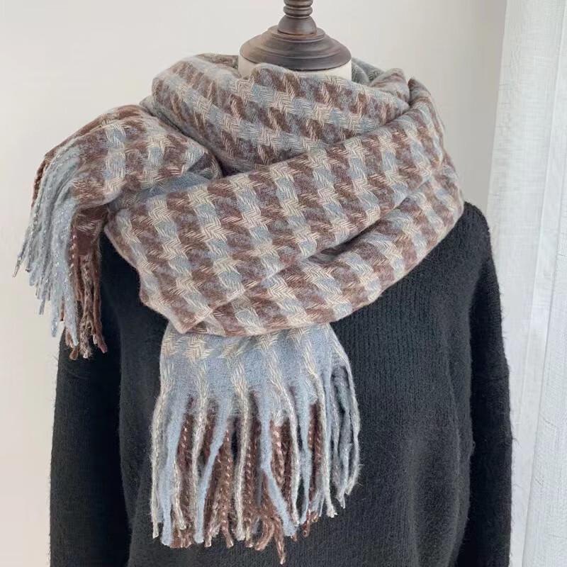 Korean Style Faux Cashmere Scarf Shawl