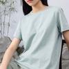 Anta Embroidered Round Neck T-Shirt Women Tops Green 962229120-3