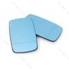 For BMW 3-Series E46 / 5-Series E39 Sedan Wagon 1997 1998 1999 2000 2001 2002 2003 Blue Heated Rearview Side Mirror Glass Lens