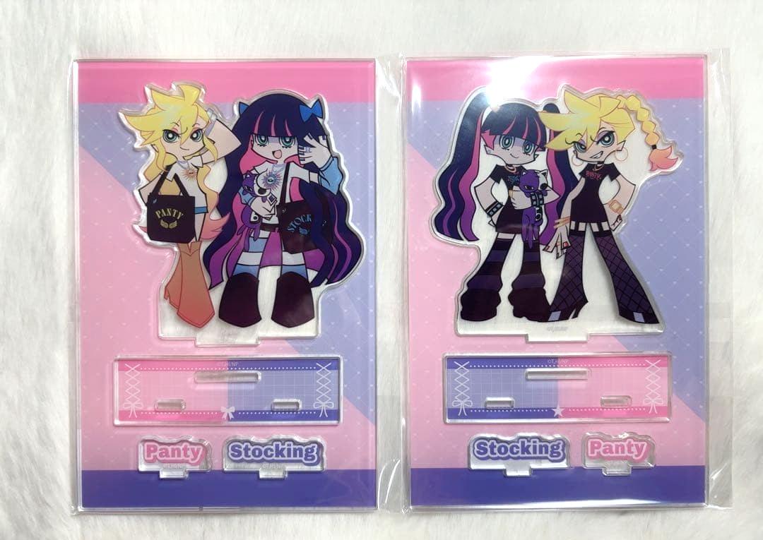 PANTY STOCKING GARTERBE Big Acrylic stand Parts Model Set 2