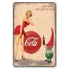 Vintage Cola PinUp Girls Metal Poster Tin Signs  Retro Wall Art Decor for Bar Pub Garage Club Man Cave Cafe