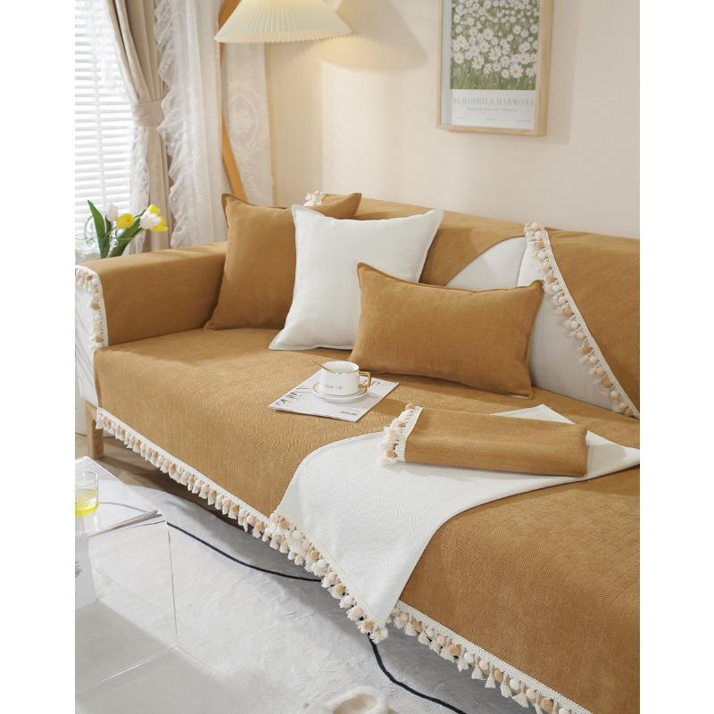 Chenille Sofa Cushion Four Seasons Universal Ins Style Leather Sofa Cushion Sofa Cover Cover Cloth
