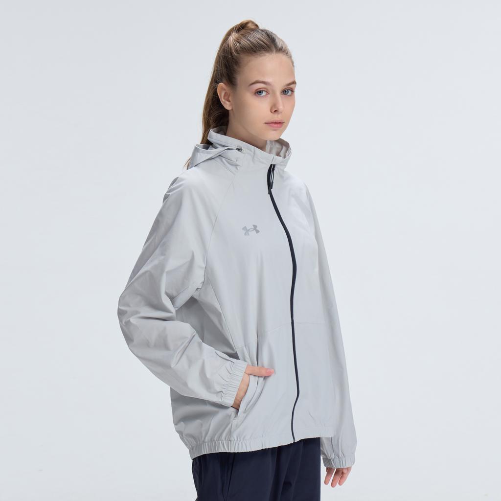 Under Armour Training Vent 2.0 Warm Thick Stand Collar Zip Jacket Unisex Jacket Gray 24500401-009-AB