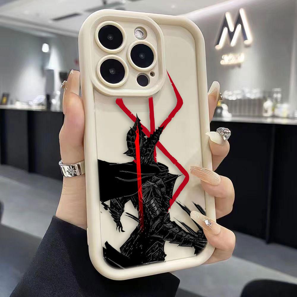 Anime B-Berserk G-Guts Dragon Phone Case For Samsung A13 A15 A16 A17 A22 A23 A25 A32 A33 A35 A51 A52 A53 A54 A55 A71 A72 Cover