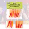 10 Pieces Witch Nails Red Long Spooky Witch Fingers False Nails Monster Finger Tips for Bar Stage Show Masquerade Dress Up Props