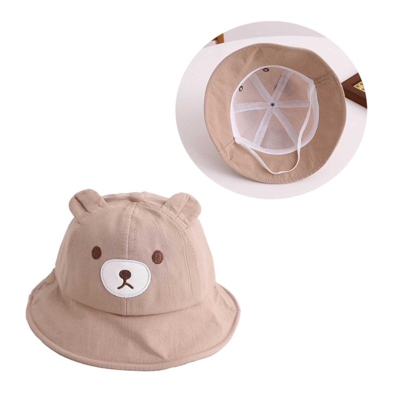 Baby Fisherman Hat Wide Brimmed Bucket Hat for Toddler Girls Boys Sun-proof Infant Sun Hat Floppy Caps Baby Accessories