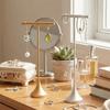 Abnehmbarer Ohrstecker-Aufbewahrungshalter Hängeschmuck Ring-Organizer Vitrine
