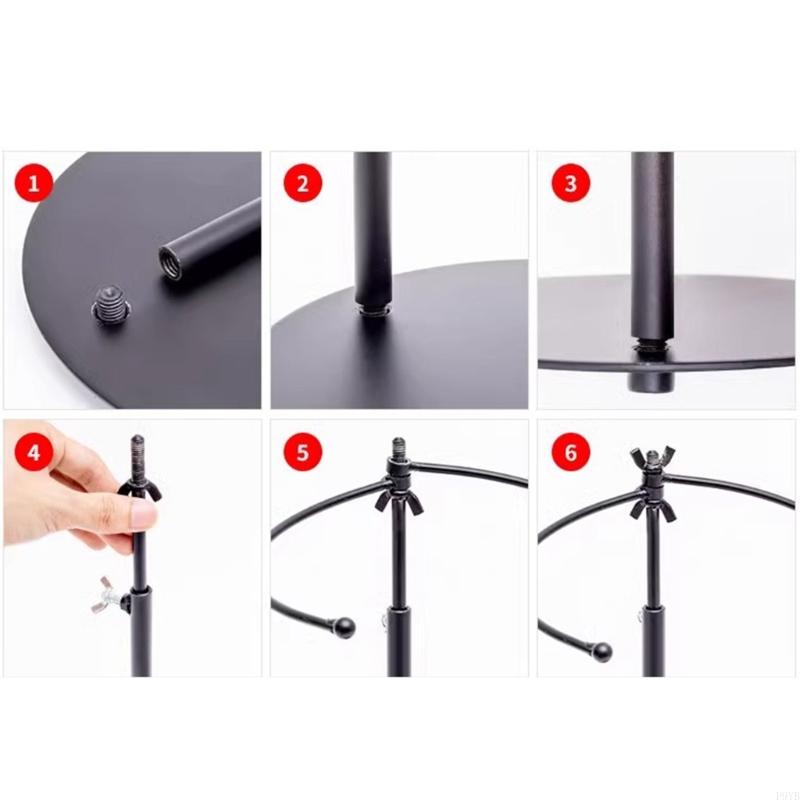 Adjustable Iron Flower Stand Display Holder Support For Floral Arrangements Weddings And Bouquets Home Garden Decoration P9YB