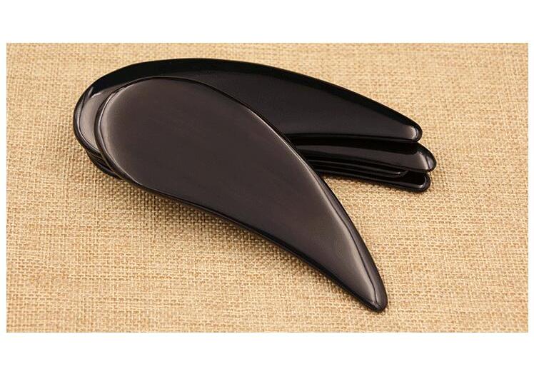gua sha massage tool Facial Scrapping Massage Plate Natural For Buffalo Ox Horns Gua Sha Board Acupuncture Point Massager Face